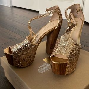 Jessica Simpson Danny platform heels